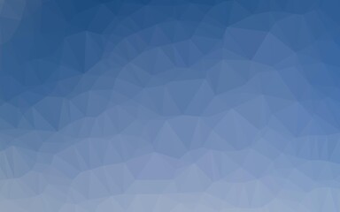 Light BLUE vector polygonal background. Shining colored illustration in a Brand new style. Brand new design for your business.