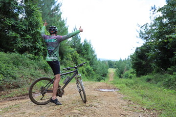 MTB at the rainforest of Costa Rica