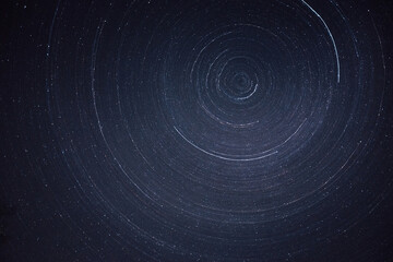 Orbital Trail of Stars in Infinite Universe