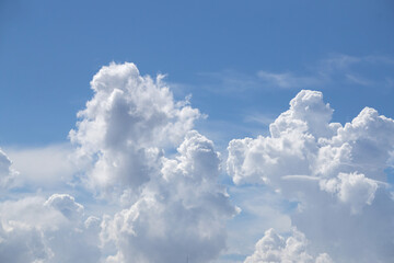 青空の雲　積乱雲