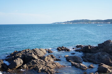 웨이브온 카페에서 바라보는 풍경