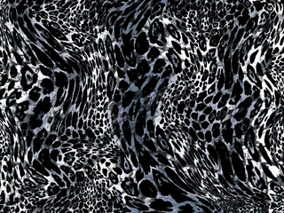 abstract leopard print texture design	
