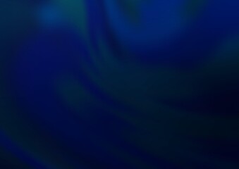 Dark BLUE vector abstract blurred pattern. A completely new color illustration in a bokeh style. The best blurred design for your business.