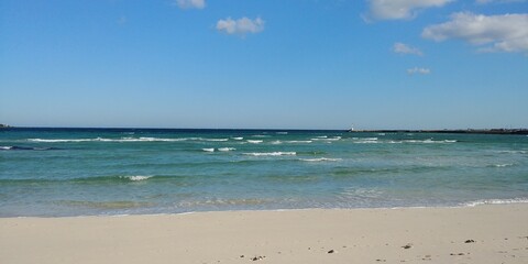 Common sea scenery in Jeju Island