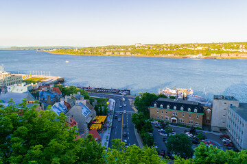 Fototapeta premium view of the river