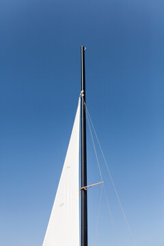 jib on a sports catamaran class F16