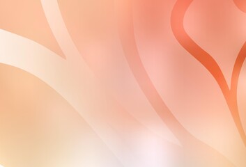 Light Orange vector modern elegant layout.