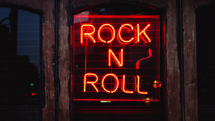 Rock'n'Roll music sign