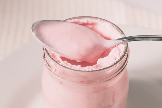 desayuno de yogurt