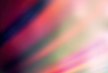 Light Pink vector blurred shine abstract texture.