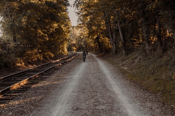 Fototapeta premium Railroad Trail in York, PA