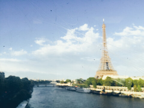 View of The Eiffel Tower and Paris