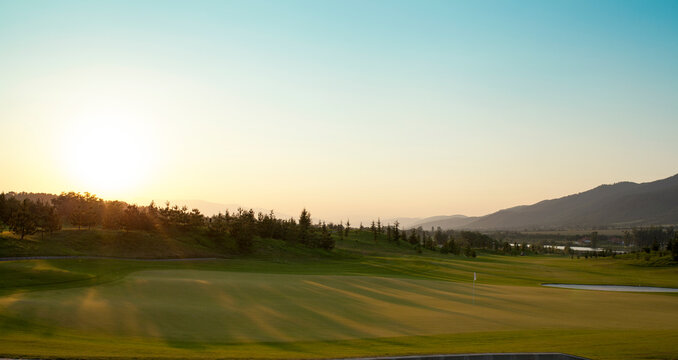 Golf field in Eastern Europe