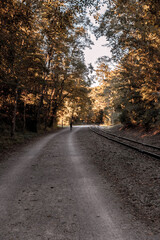 Fototapeta premium Railroad Trail in York, PA