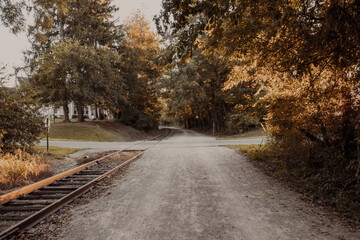 Fototapeta premium Railroad Trail in York, PA