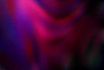 Dark Pink vector blurred and colored pattern.