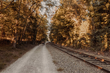 Obraz premium Railroad Trail in York, PA