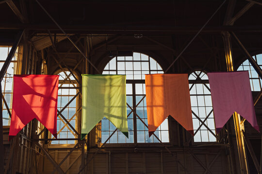 Colourful bunting
