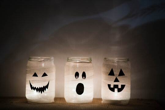 Halloween jars