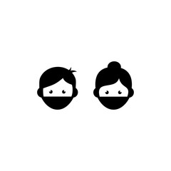 Illustration vector graphic template of corona 19 icons healthy