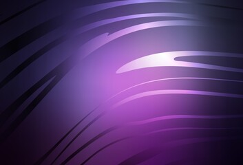 Dark Purple, Pink vector background with lines.