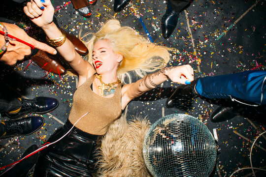 Girls Just Want to Have Fun. New Year's Party