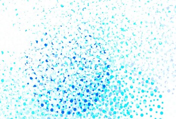 Light BLUE vector backdrop with dots.