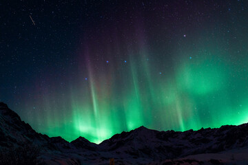 big dipper and the Northern Lights