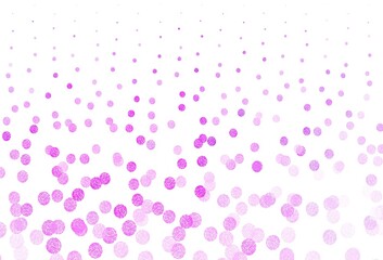 Light Purple vector backdrop with dots.