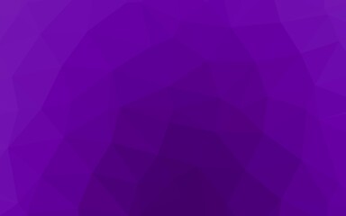 Light Purple vector polygon abstract layout. Triangular geometric sample with gradient.  Brand new style for your business design.
