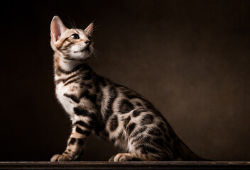 Pure breed Bengal male kitten/cat	