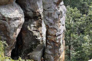 Stone columns 