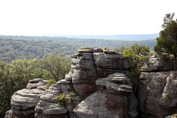 rock in the mountains