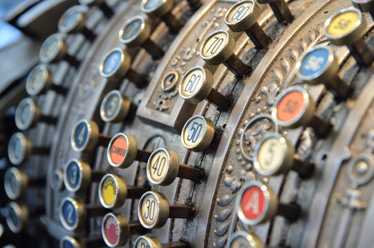 Old vending machine