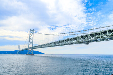 明石海峡大橋の写真 兵庫県