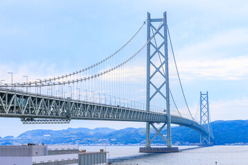 明石海峡大橋の写真 兵庫県