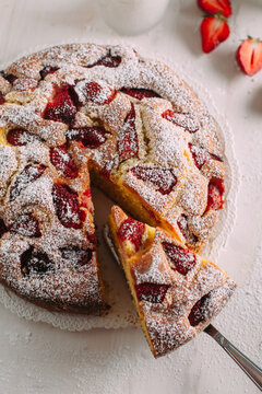 Strawberry cake