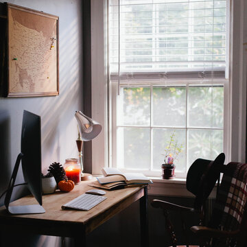 Morning office