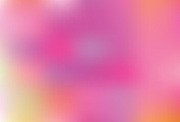 Light Pink vector blurred bright template.