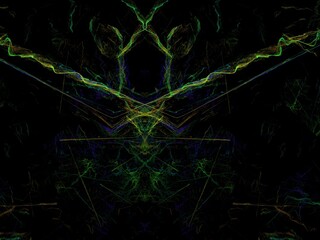 Imaginatory fractal background Image