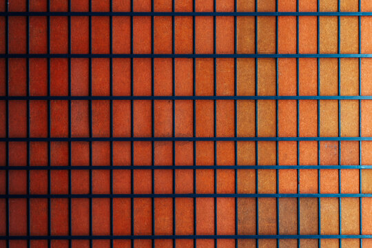 Orange Red Wall Background