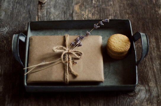 wrapped package