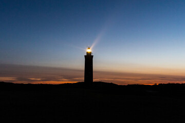 Leuchtturm bei Nacht, Lighthouse at night