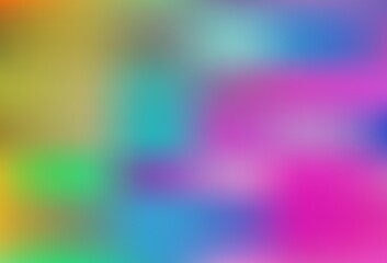 Obraz premium Light Multicolor vector colorful blur backdrop.