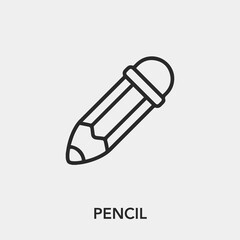 pencil icon vector sign symbol