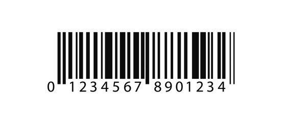Barcode Icon - Vector Illustration - Isolated On White Background