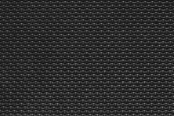 Black rubber texture background with seamless pattern.