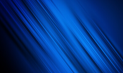 Dark blue background with abstract graphic elements

