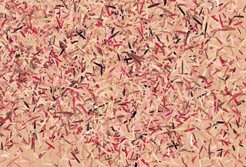 Light Pink, Yellow vector pattern with sharp lines.