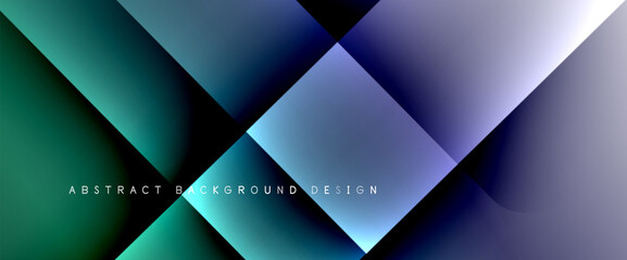 Obraz premium Fluid gradients with dynamic diagonal lines abstract background. Bright colors with dynamic light and shadow effects. Vector wallpaper or poster